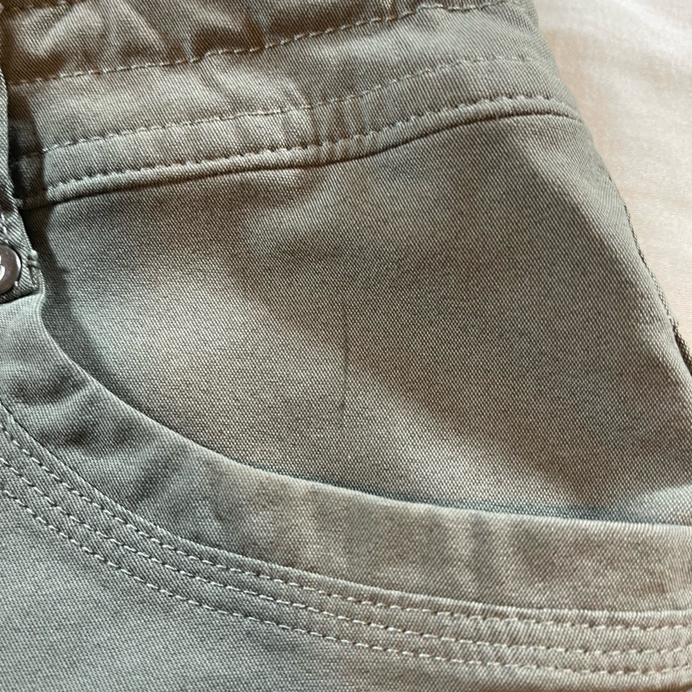 Kuhl Hiking Pants Gray/Green Women's Sz 16 Side Pocket Ruched/Gather RN #108846 - Picture 13 of 15